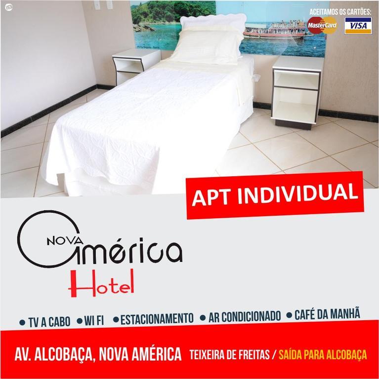 Hotel Nova America Teixeira de Freitas Exterior foto