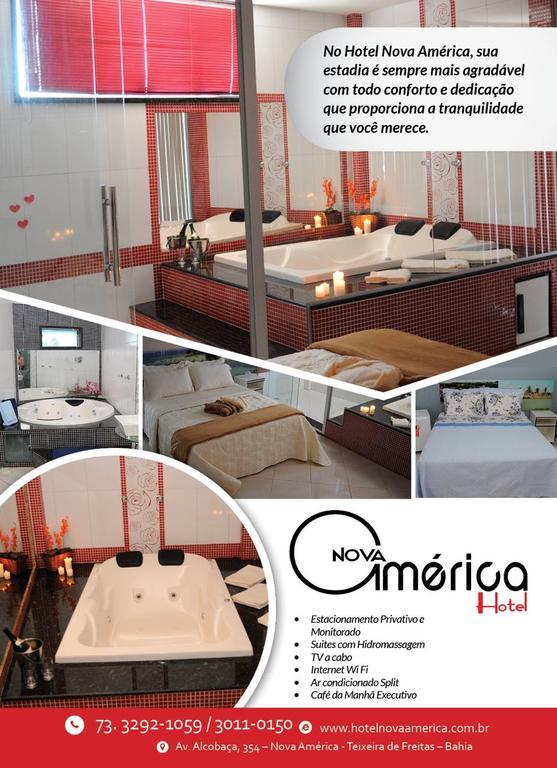 Hotel Nova America Teixeira de Freitas Exterior foto